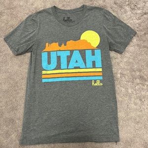 Gray Utah t-shirt